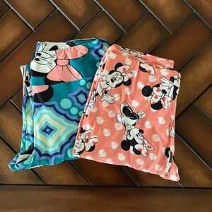 💗The Disney Collection 2 Pair of O/S Leggings Bundle by LuLaRoe 👖